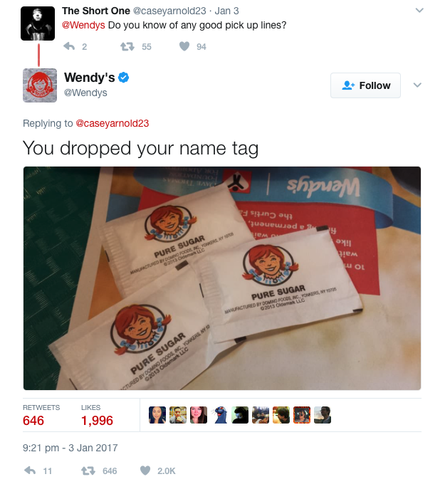 Wendy's customer service 1